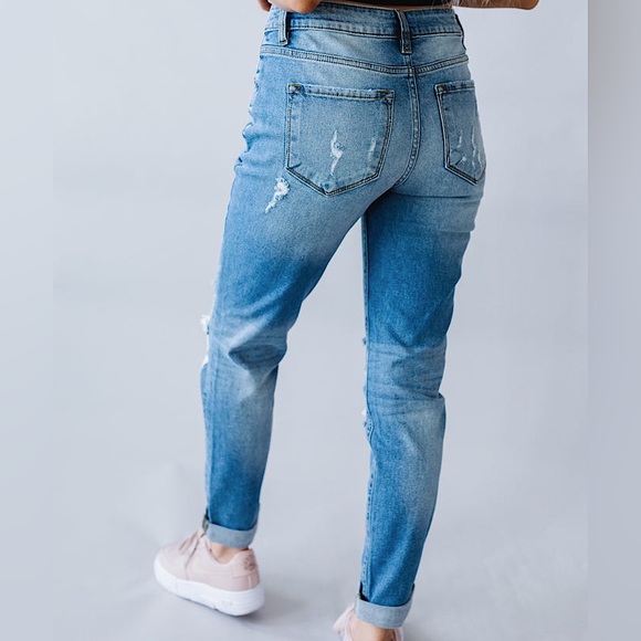 ☃️BOGO50%☃️ 🆕💙KANCAN: High Rise Relaxed Fit Boyfriend Jeans 11/29 - Picture 6 of 16